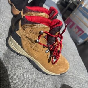 Columbia Red and Tan Outdoor Boots